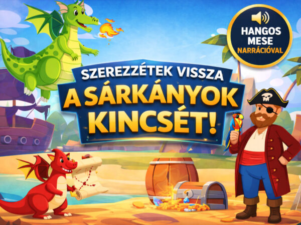 kalózos kincskereső mesekaland