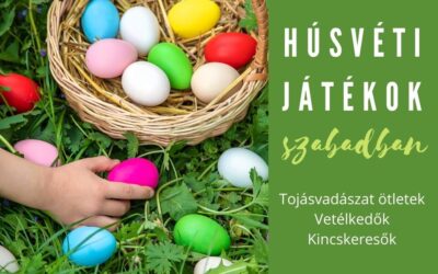 Húsvéti játékok a szabadban – tojásvadászat ötletek