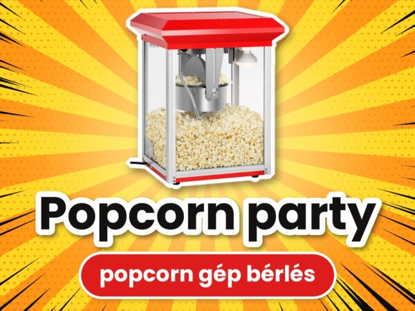 popcorn gép bérlés